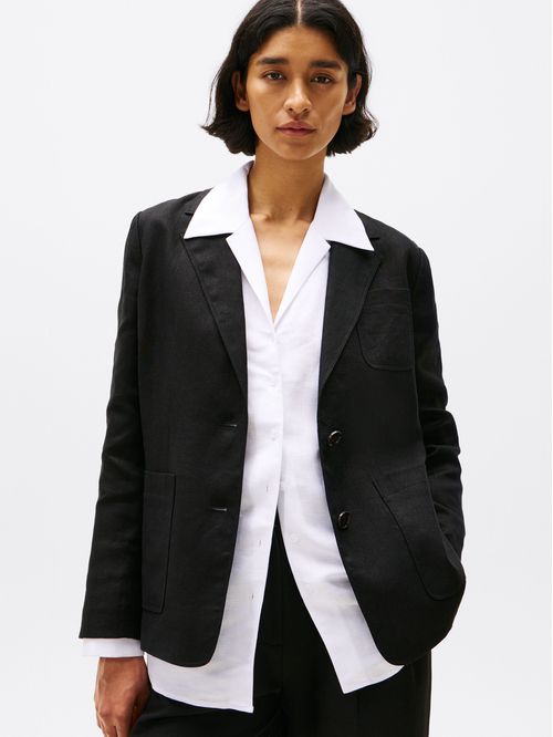 SACO ESS LINEN REGULAR SB BLAZER