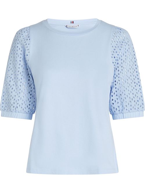 CAMISETA BRODERIE ANGLAISE MIX MEDIA TO