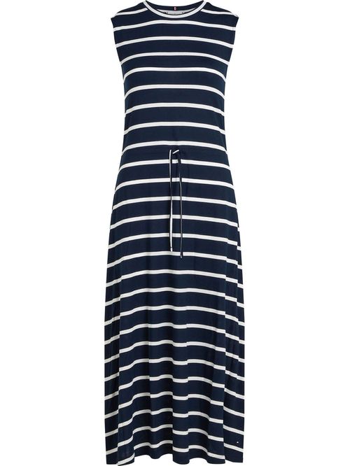 VESTIDO VI JERSEY MIDI SLEEVELESS DRES