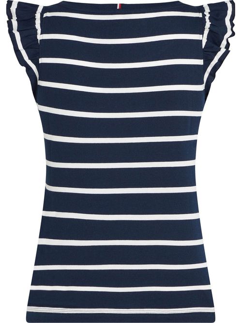 CAMISETA BRETON FRILL SLEEVELESS TOP