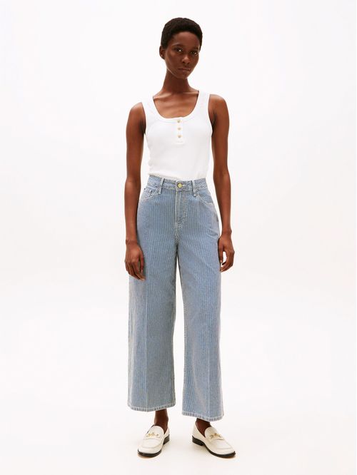 JEANS WIDE LEG HW A JAZ