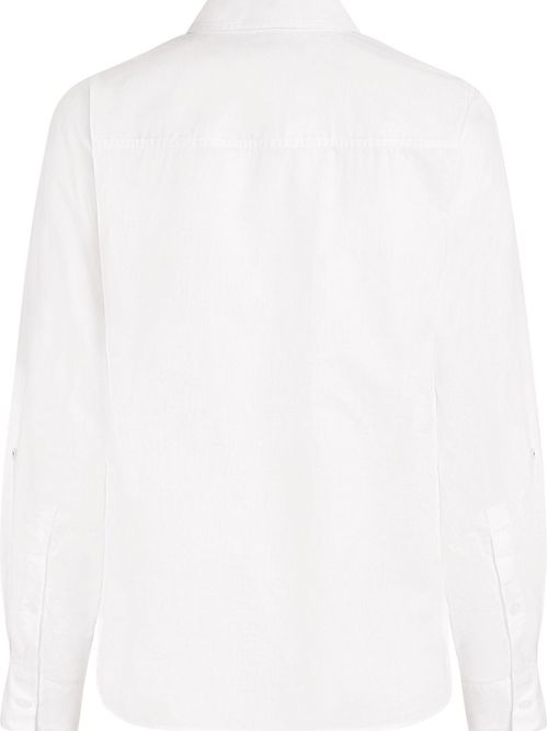 BLUSA CO POPLIN LS ROLL-TAB SHIRT