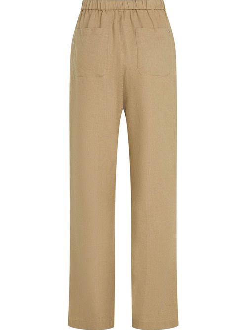 PANTALON ESS LINEN TAILORED STRAIGHT PA