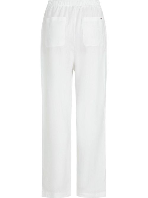 PANTALON ESS LINEN TAILORED STRAIGHT PA