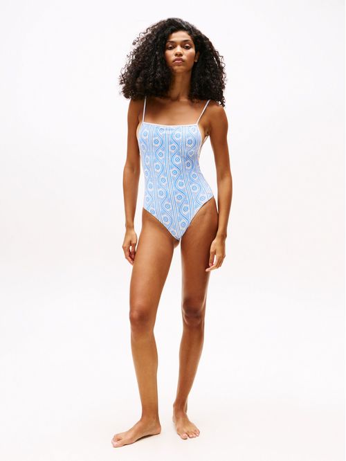 ROPA DE BAÑO STRAIGHT NECK ONE PIECE PRINT