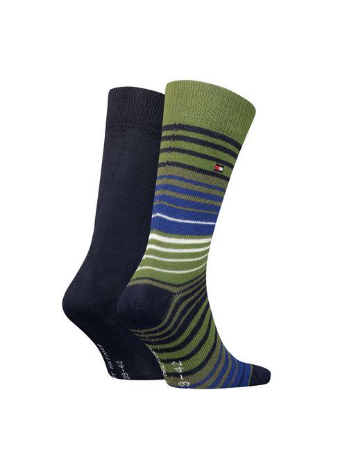 MEDIAS TH MEN SOCK 2P GRADIENT STRIPE