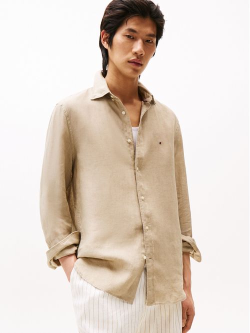 CAMISA PIGMENT DYED LI SOLID RF SHIRT