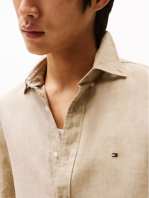 CAMISA PIGMENT DYED LI SOLID RF SHIRT