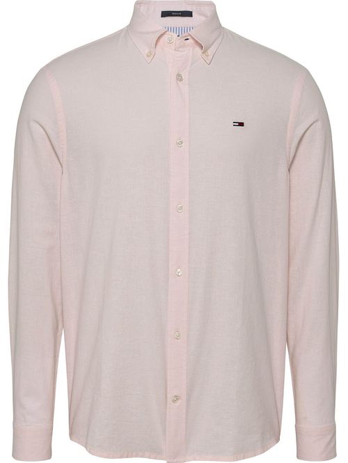 CAMISA TJM REG LINEN BLEND LS SHIRT E
