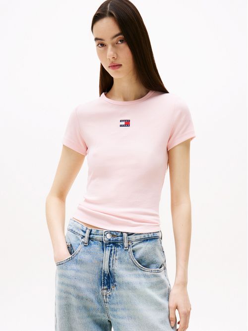 CAMISETA TJW SLIM BADGE RIB TEE