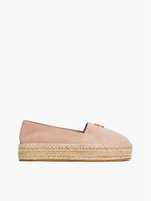 ALPARGATAS SUEDE PLATFORM ESPADRILLE