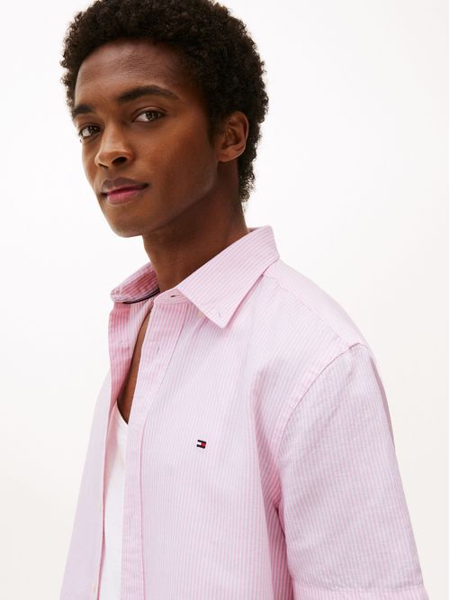 CAMISA COTTON LINEN ESS STP RF SS SHI