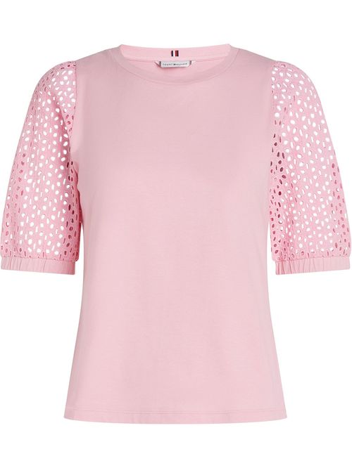 CAMISETA BRODERIE ANGLAISE MIX MEDIA TO