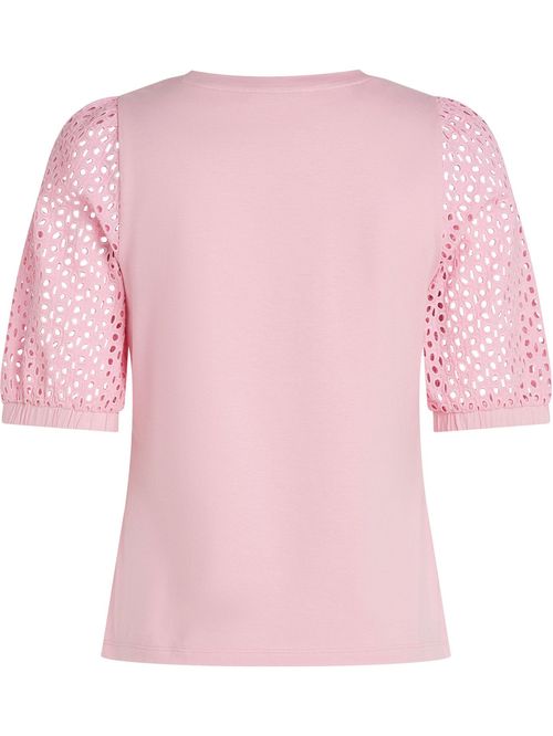 CAMISETA BRODERIE ANGLAISE MIX MEDIA TO