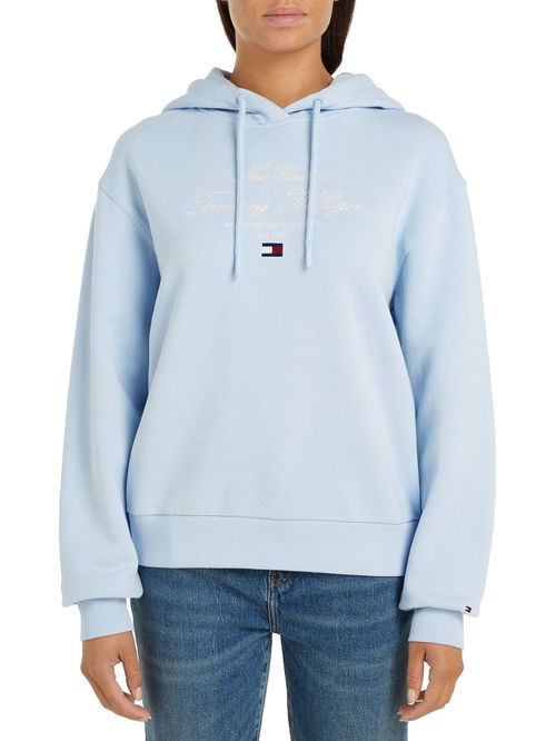 SWEATSHIRT MODERN SCRIPT GRAPHIC HOODIE TH