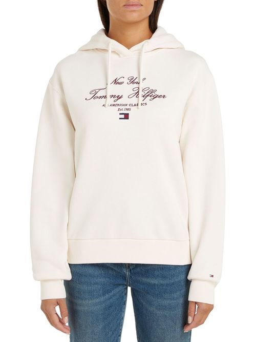 SWEATSHIRT MODERN SCRIPT GRAPHIC HOODIE TH
