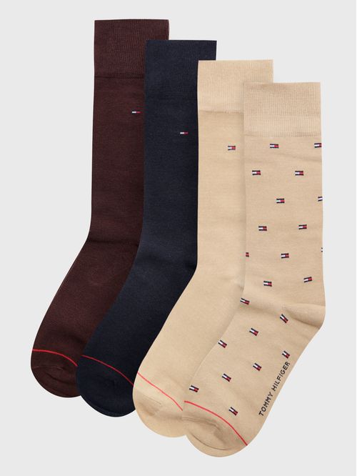 MEDIAS MENS 4PK DRESS CREW