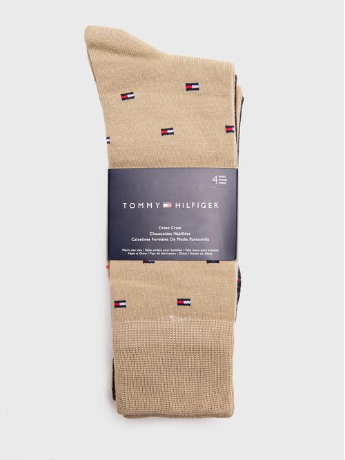 MEDIAS MENS 4PK DRESS CREW