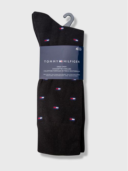 MEDIAS MENS 4PK DRESS CREW