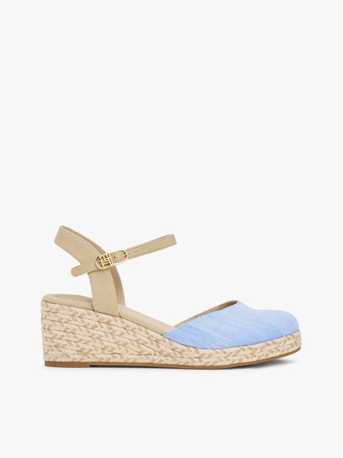 ALPARGATAS CHAMBRAY MID WEDGE ESPAD