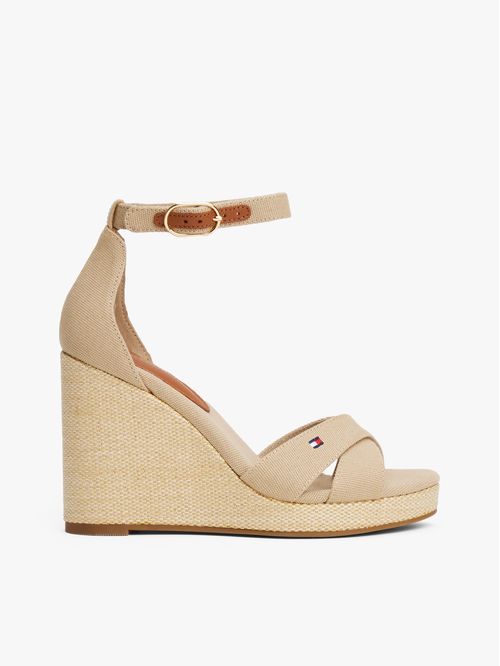 ALPARGATAS FLAG HIGH WEDGE ESPAD CRISSCRO