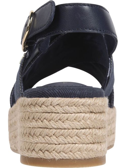 ALPARGATAS DENIM ESPADRILLE PLATFORM SAND
