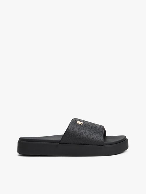 SANDALIAS PLATFORM MONOGRAM POOLSLIDE