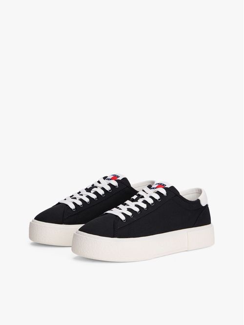 TJW FLATFORM CANVAS SNEAKER