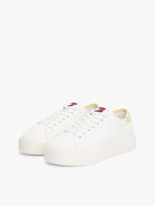 TJW FLATFORM CANVAS SNEAKER