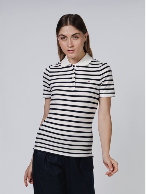 POLO HERITAGE AOP SLIM PIQUE POLO S