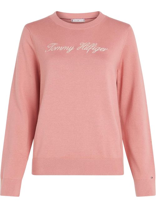 SWEATER IM FLAG SCRIPT C-NK SWEATER