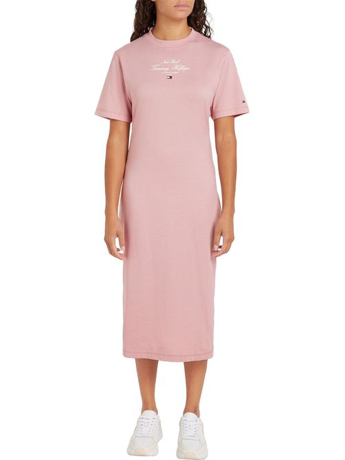 VESTIDO REG SCRIPT TEE DRESS SS TH