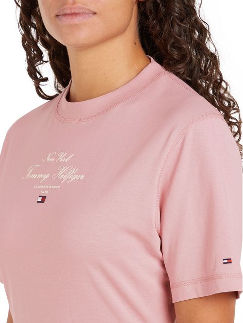 VESTIDO REG SCRIPT TEE DRESS SS TH