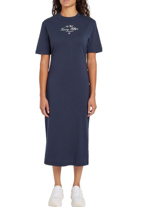 VESTIDO REG SCRIPT TEE DRESS SS TH