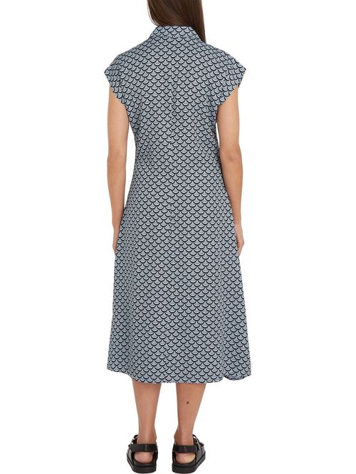 VESTIDO SMALL SEAL SS MIDI DRESS