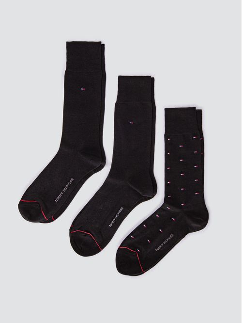 MEDIAS MENS 3PACK DRESS CREW TH