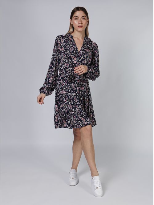 VESTIDO PSLY SRD NCK PPVR DRS