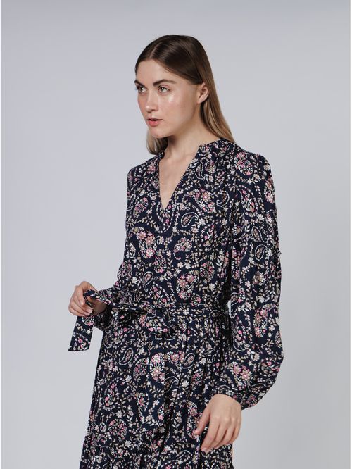 VESTIDO PSLY SRD NCK PPVR DRS