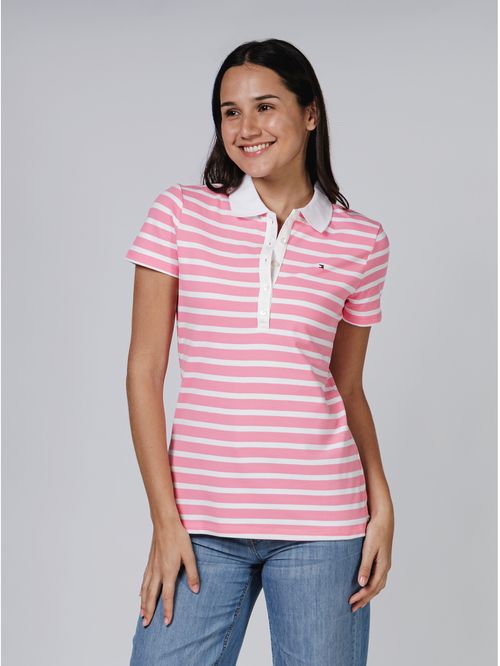POLO STRIPE S/S POLO