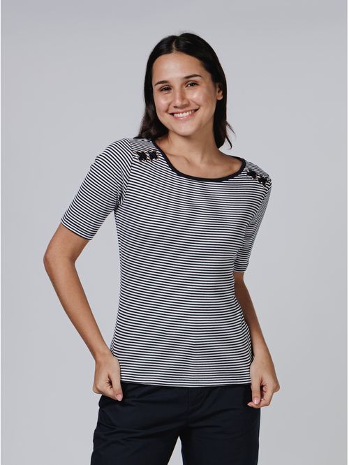 CAMISETA STRP LCE S/S TOP