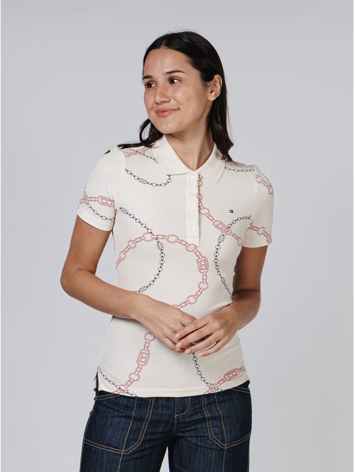 POLO HERITAGE AOP SLIM PIQUE POLO S