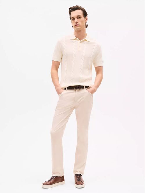 SWEATER M DC CABLE POLO TH