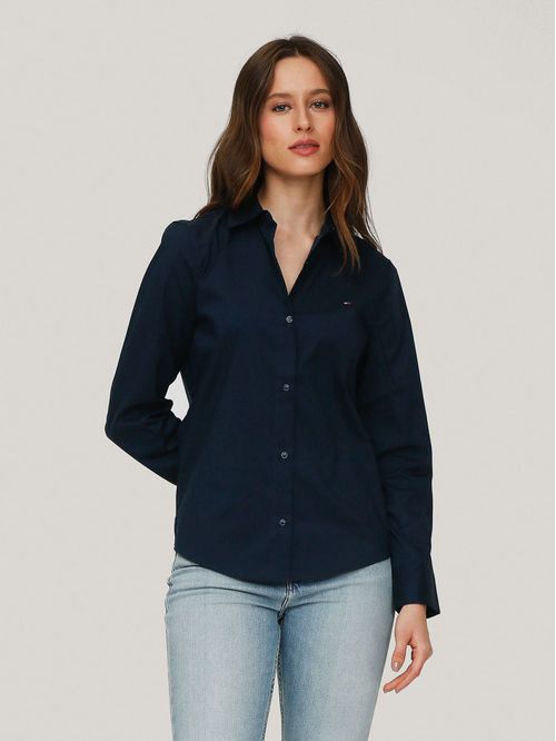 BLUSA ESS POPLIN REGULAR SHIRT