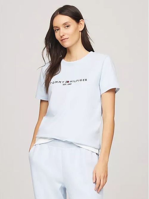 CAMISETA W TH ESS HILFIGER C-NK TEE SS TH