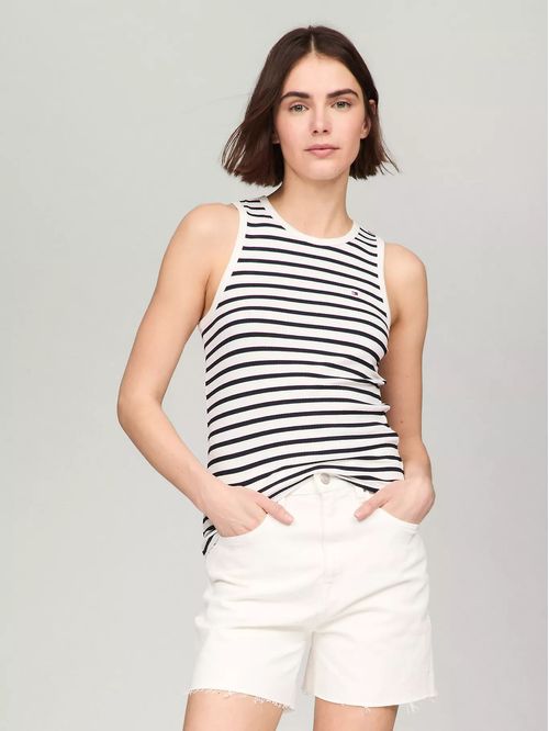 CAMISETA W SLIM 5X2 RIB TANK TOP NS - S TH