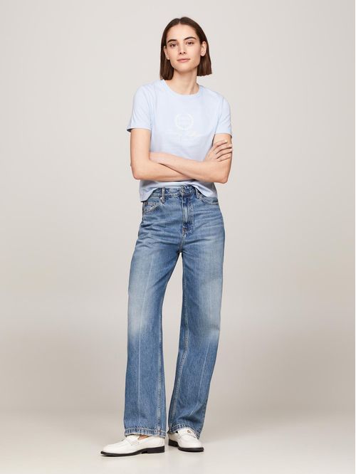 CAMISETA M/C SLIM FLAG SCRIPT TEE SS