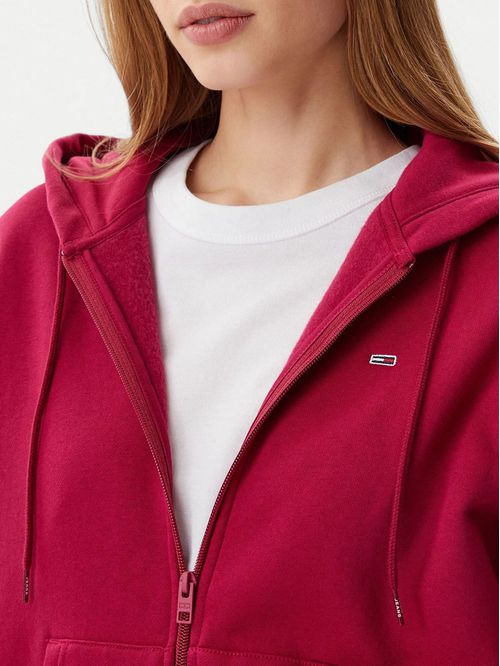 SWEATSHIRT TJW REG S FLAG ZIP THRU