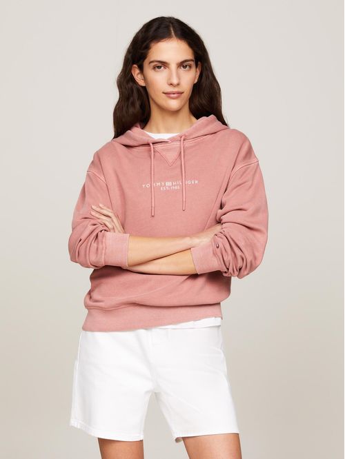 SWEATSHIRT REG MUTED GMD CORP LOGO HOODIE