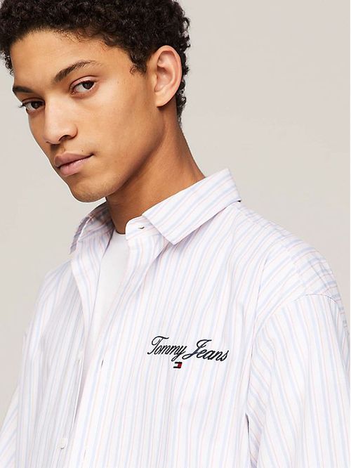 CAMISA M/C TJM RLX STRIPE LUXE SHIRT TH