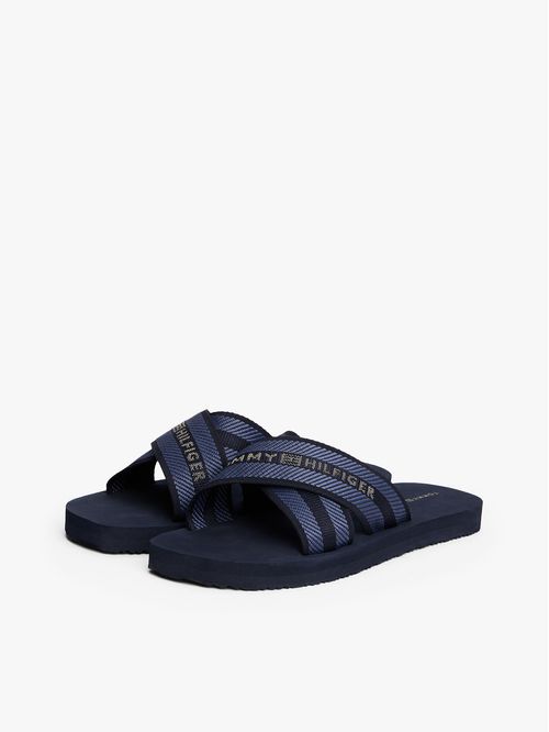 SLAPS IM CROSS STRAP BEACH SANDAL